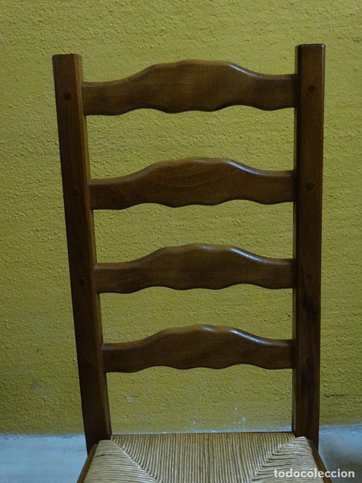 Antig&uuml;edades: 5 Sillas roble. Ref. 5976 - Foto 14