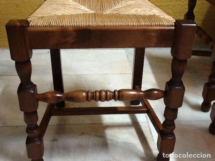 Antig&uuml;edades: 5 Sillas roble. Ref. 5976 - Foto 15