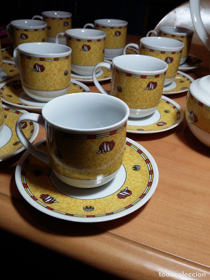 Antig&uuml;edades: JUEGO CAFE 12 SERVICIOS - Foto 4