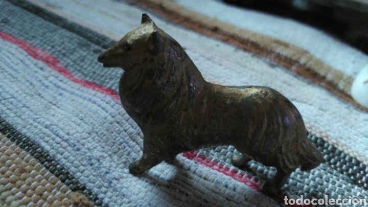 Antig&uuml;edades: FIGURA DE METAL, PERRO. - Foto 3