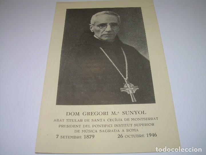 Antig&uuml;edades: DIPTICO DE. DOM GREGORI M&ordf;. SUNYOL - Foto 1