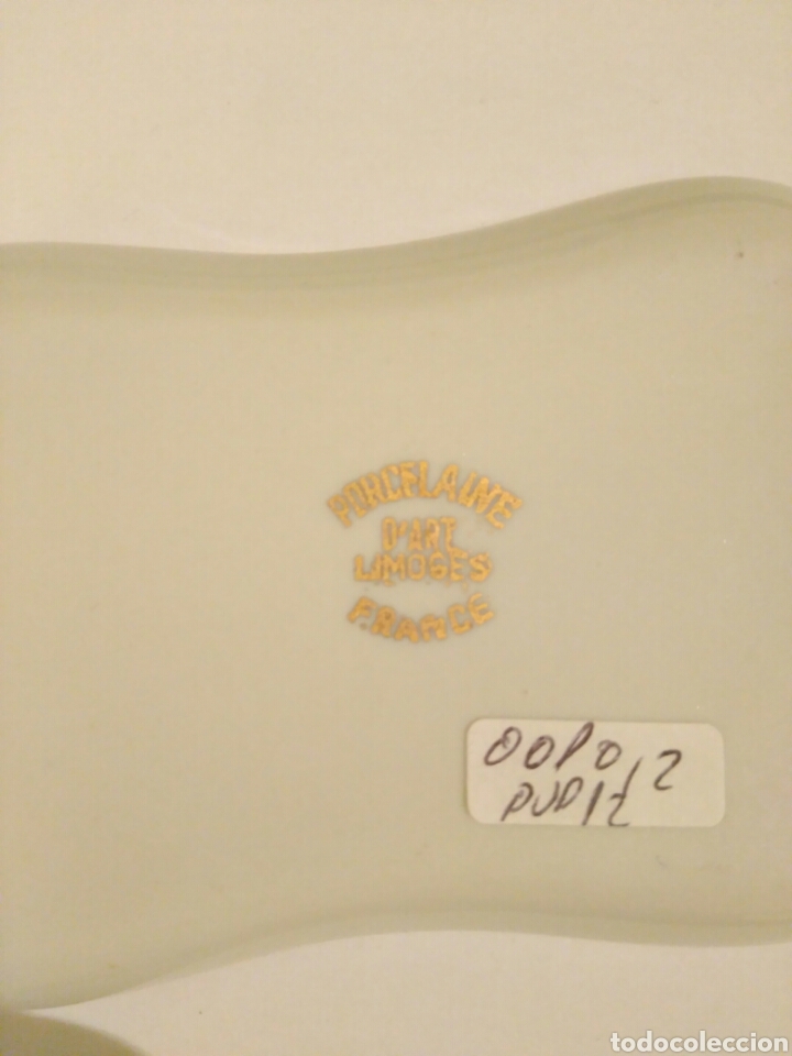 Antig&uuml;edades: PLATITO DE PORCELANA DE LIMOGES - Foto 2