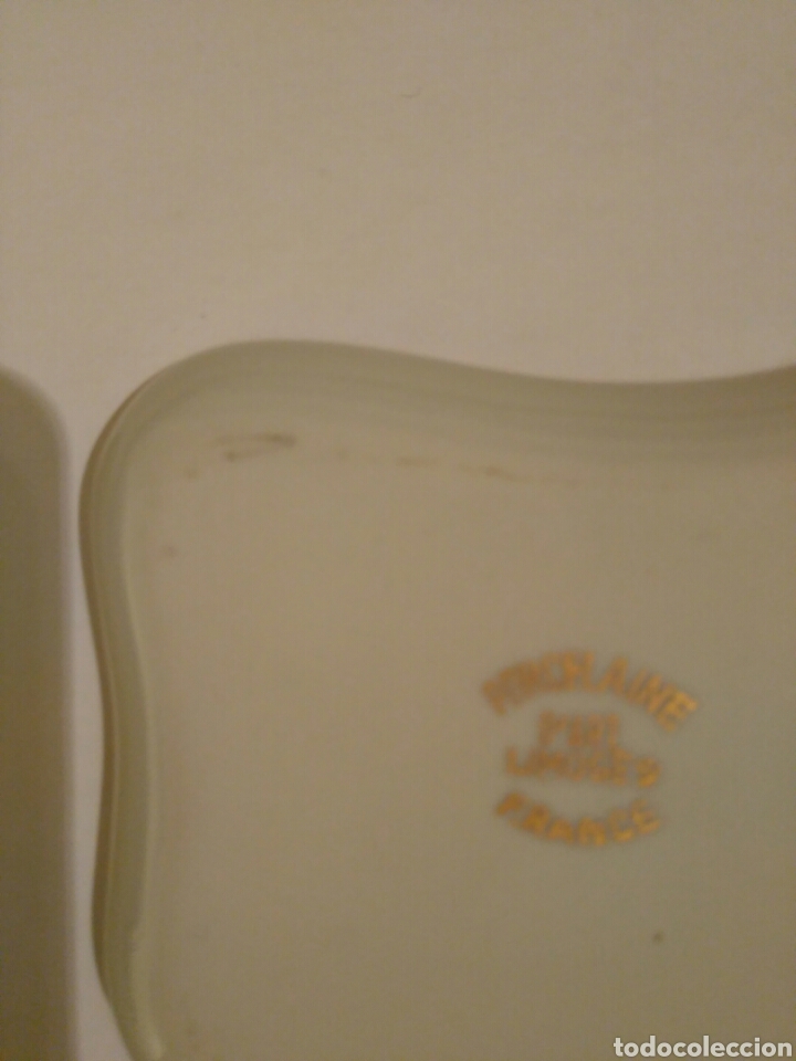 Antig&uuml;edades: PLATITO DE PORCELANA DE LIMOGES - Foto 2
