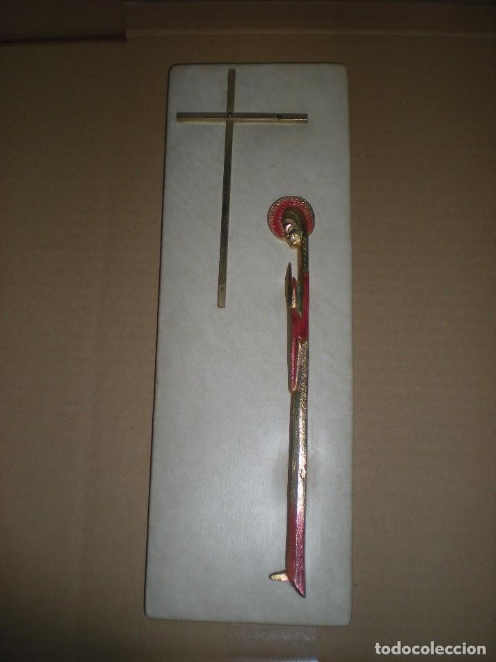 Antiguidades: Iconograf&iacute;a religiosa en lat&oacute;n y sky 11x33cm