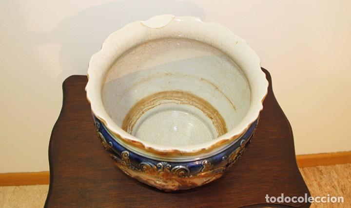 Antig&uuml;edades: MACETERO PORCELANA - Foto 5