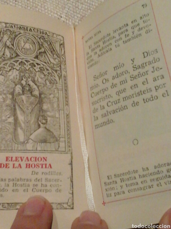 Antig&uuml;edades: Librito de comuni&oacute;n - Foto 3