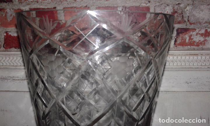 Antig&uuml;edades: Jarr&oacute;n cristal tallado - Foto 3