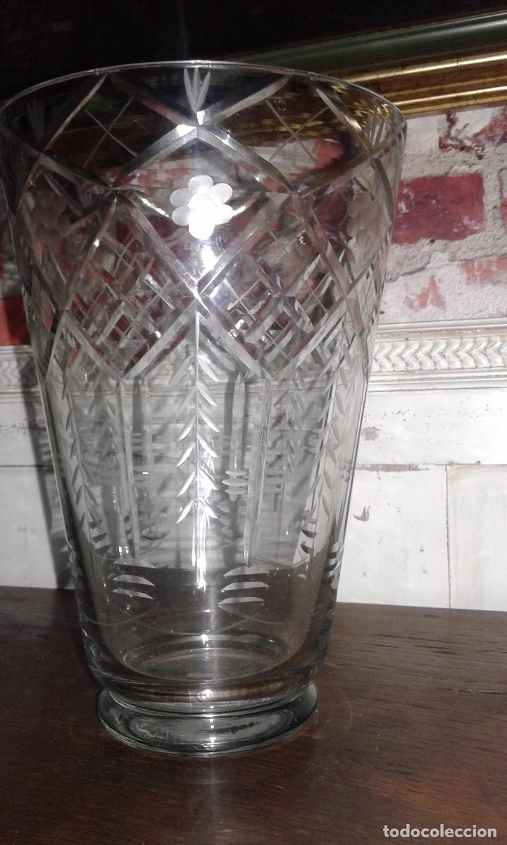 Antig&uuml;edades: Jarr&oacute;n cristal tallado - Foto 4