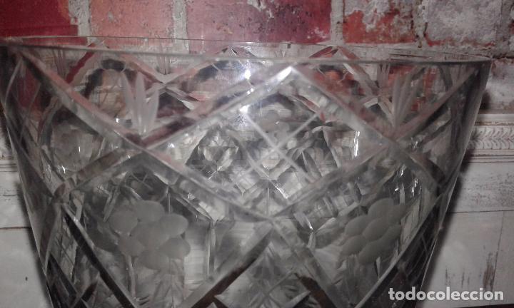 Antig&uuml;edades: Jarr&oacute;n cristal tallado - Foto 6