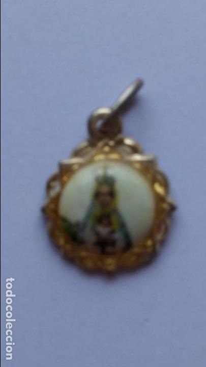 Antig&uuml;edades: Medalla de virgen sin catalogar de 1,4 cms de diametro - Foto 1