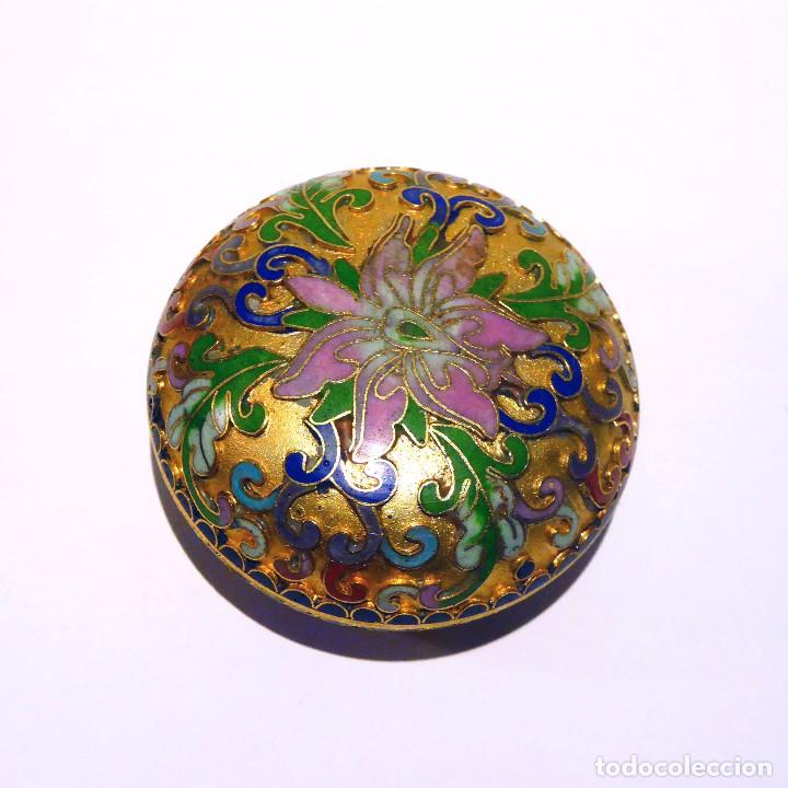 Antig&uuml;edades: Cajita de colecci&oacute;n cloisonn&eacute; - Foto 2