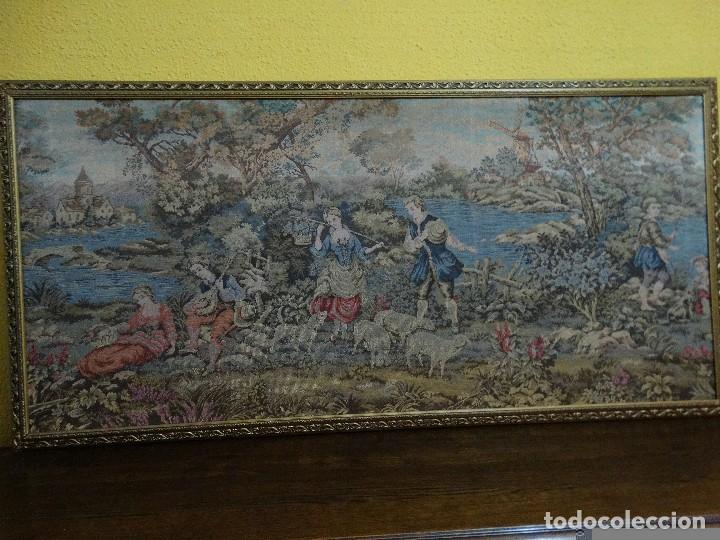 Antig&uuml;edades: Tapiz enmarcado. Ref. 5988 - Foto 4