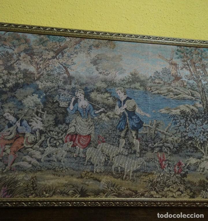 Antig&uuml;edades: Tapiz enmarcado. Ref. 5988 - Foto 7