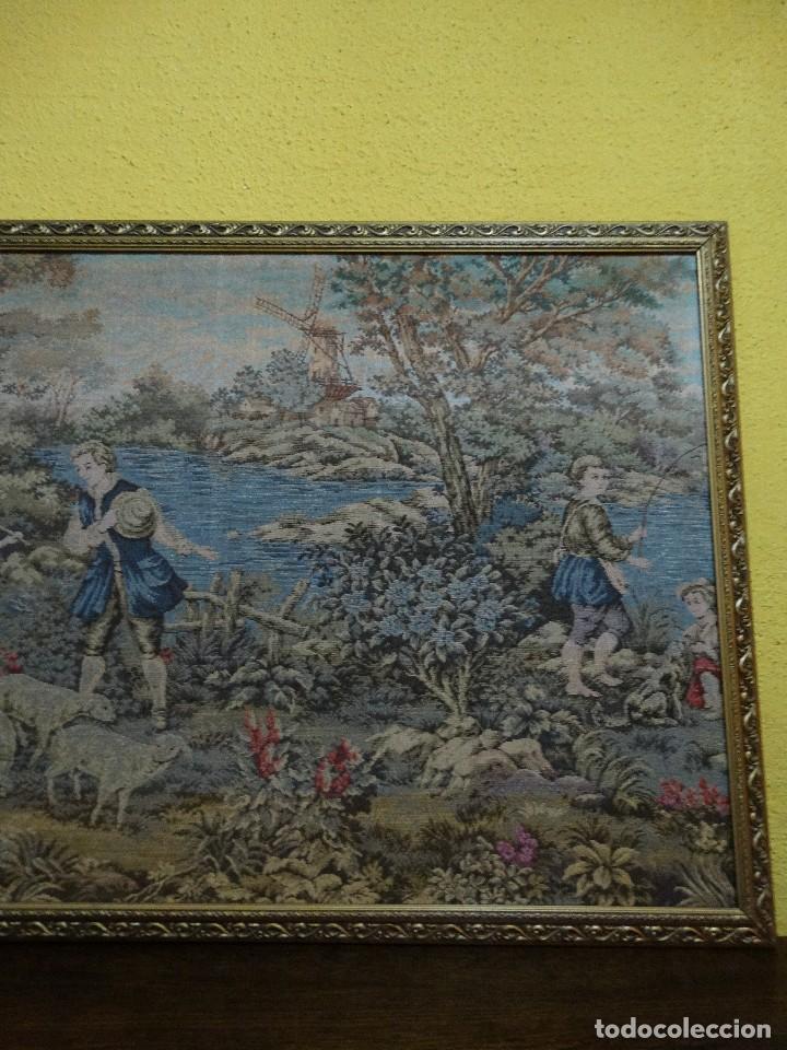 Antig&uuml;edades: Tapiz enmarcado. Ref. 5988 - Foto 8