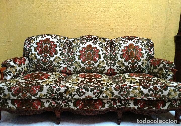 Antig&uuml;edades: Sof&aacute; y 2 sillones. Tresillo. Ref. 5989 - Foto 6