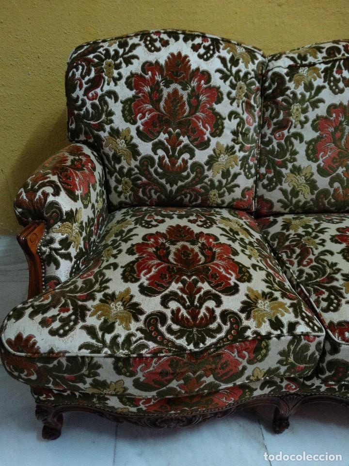 Antig&uuml;edades: Sof&aacute; y 2 sillones. Tresillo. Ref. 5989 - Foto 7