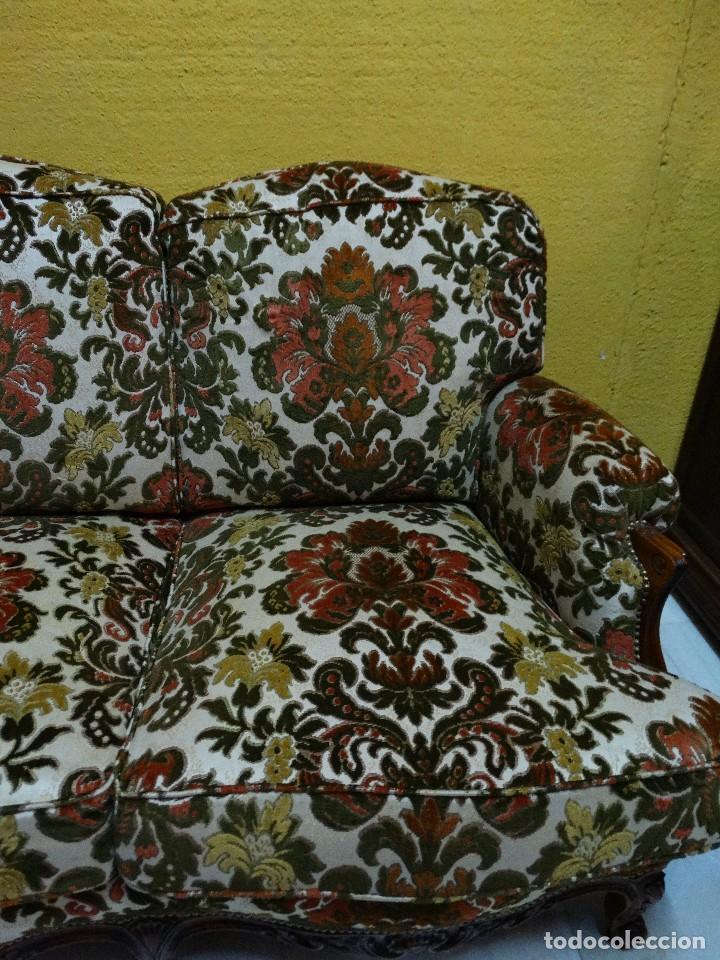 Antig&uuml;edades: Sof&aacute; y 2 sillones. Tresillo. Ref. 5989 - Foto 9