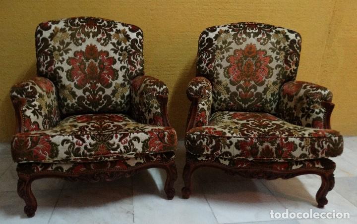 Antig&uuml;edades: Sof&aacute; y 2 sillones. Tresillo. Ref. 5989 - Foto 13