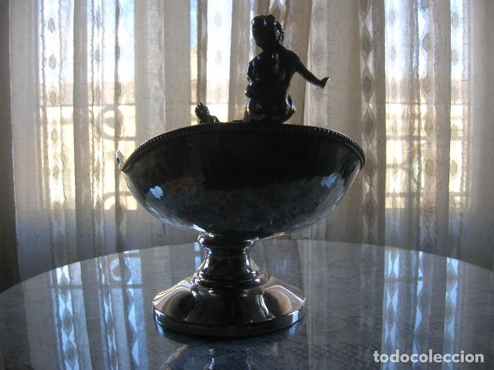 Antig&uuml;edades: A36) Centro de mesa. Base 48 cms * 21 cms. Alto 22 cms - Foto 4