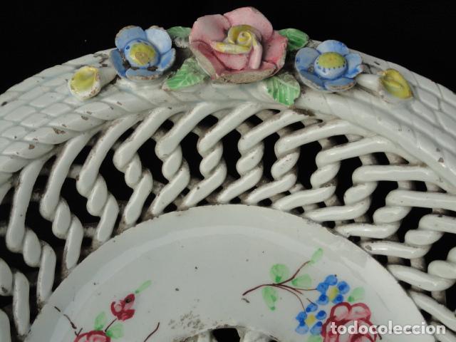 Antig&uuml;edades: BONITO CENTRO DE MESA DE PORCELANA. - Foto 5