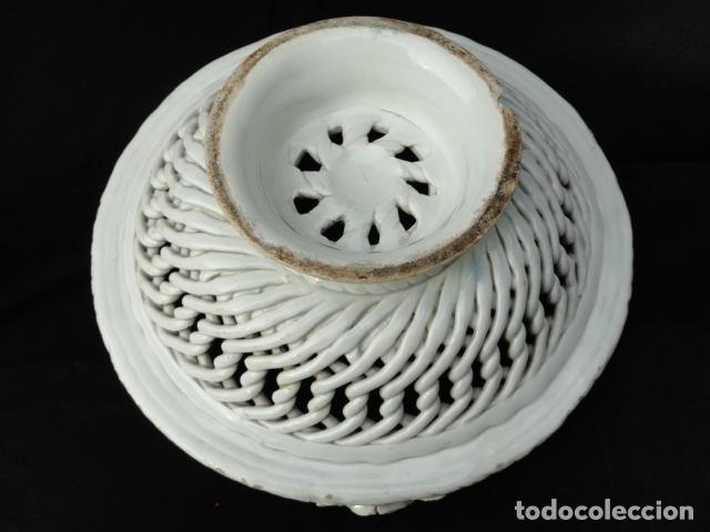 Antig&uuml;edades: BONITO CENTRO DE MESA DE PORCELANA. - Foto 7