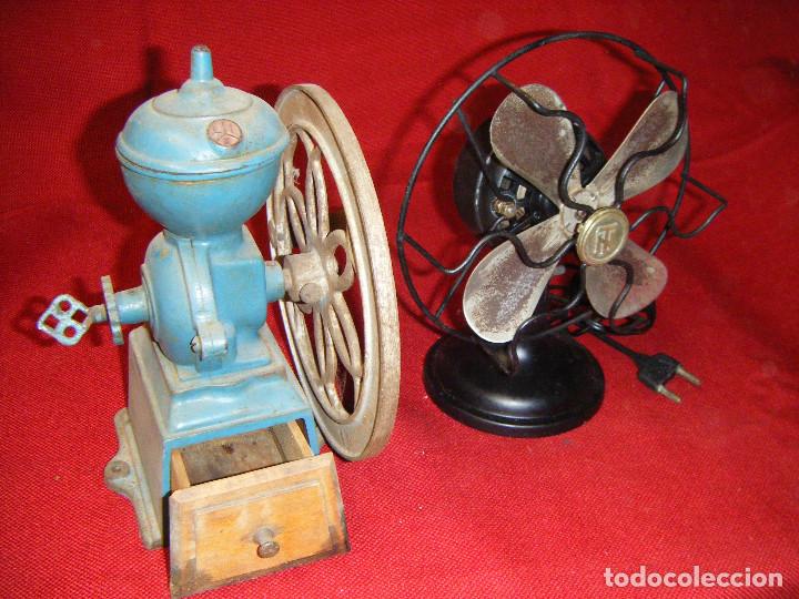 Antig&uuml;edades: MOLINILLO Y VENTILADOR - Foto 2