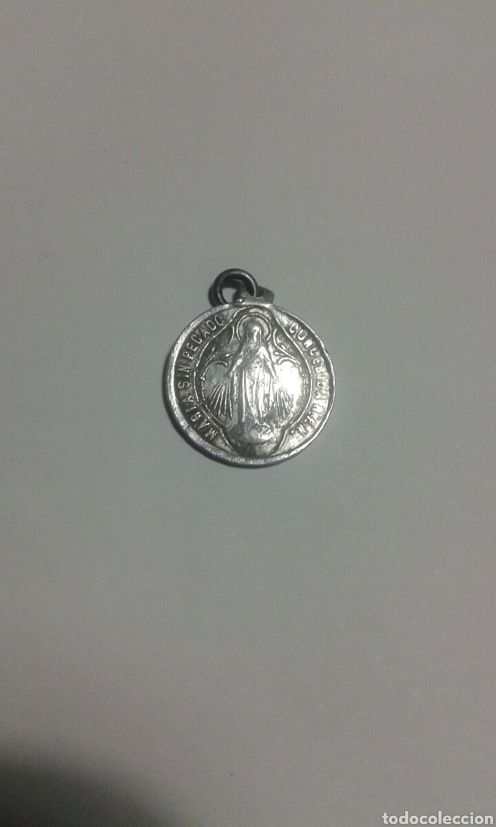 Antig&uuml;edades: Medalla Maria sin pecado concebida - 2cm - Foto 1