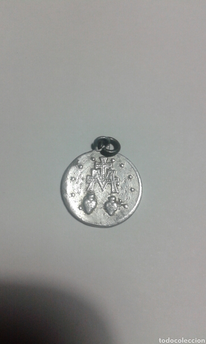 Antig&uuml;edades: Medalla Maria sin pecado concebida - 2cm - Foto 2