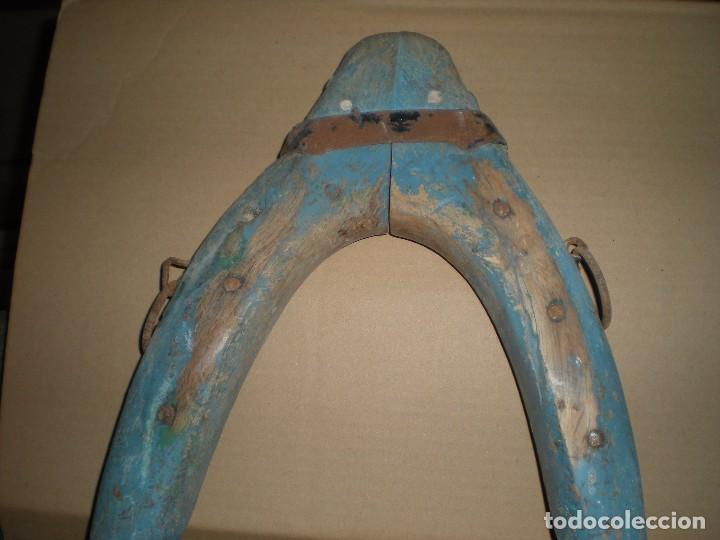 Antig&uuml;edades: horcate de madera 60x31cm - Foto 5