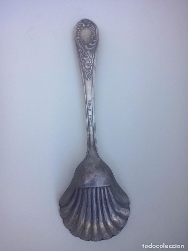 Antig&uuml;edades: ANTIGUA CUCHARRA MUY GRABADA - Foto 2