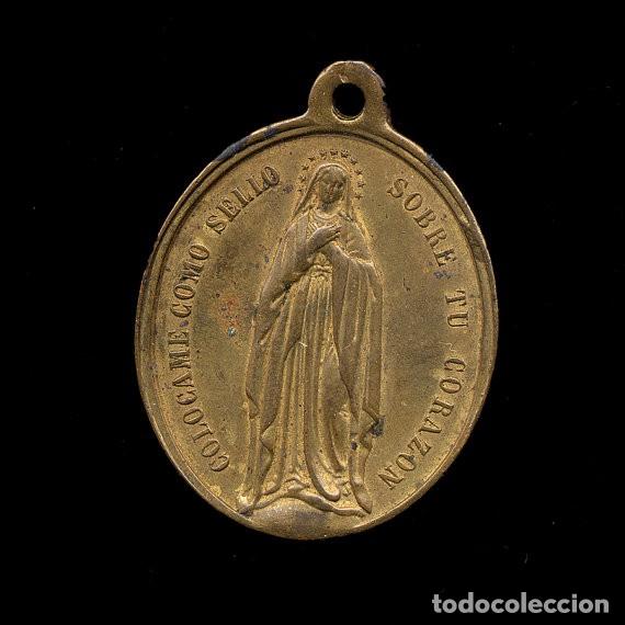 Antig&uuml;edades: Medalla de la V&iacute;rgen Mar&iacute;a - Foto 1