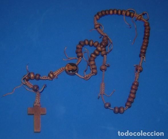 Antig&uuml;edades: ROSARIO DE MADERA VIRGEN DE LA CABEZA - Foto 1
