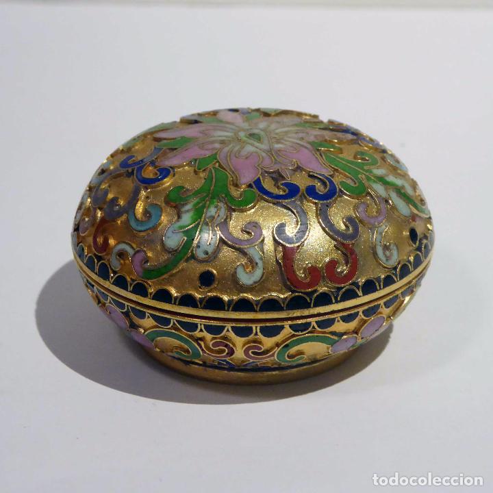 Antig&uuml;edades: Cajita de colecci&oacute;n cloisonn&eacute; - Foto 4