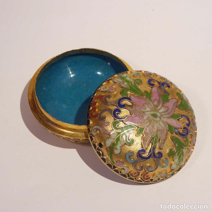 Antig&uuml;edades: Cajita de colecci&oacute;n cloisonn&eacute; - Foto 5