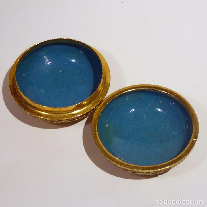 Antig&uuml;edades: Cajita de colecci&oacute;n cloisonn&eacute; - Foto 6