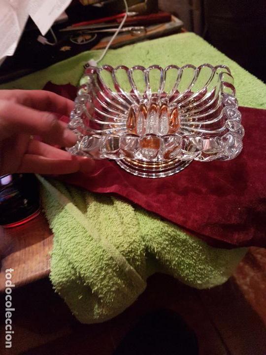 Antig&uuml;edades: BONITA BANDEJA DE CRISTAL - Foto 2