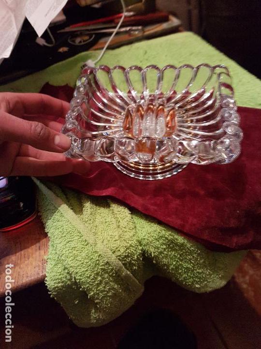 Antig&uuml;edades: BONITA BANDEJA DE CRISTAL - Foto 3