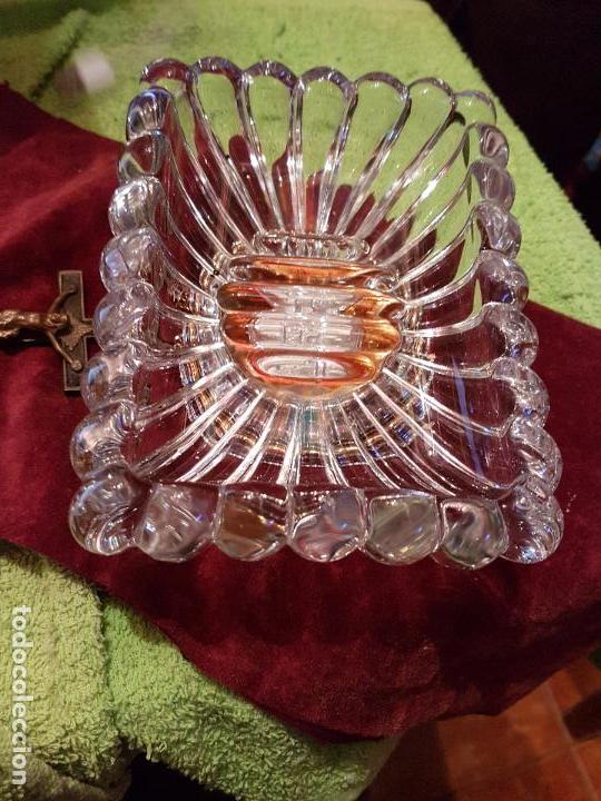 Antig&uuml;edades: BONITA BANDEJA DE CRISTAL - Foto 8