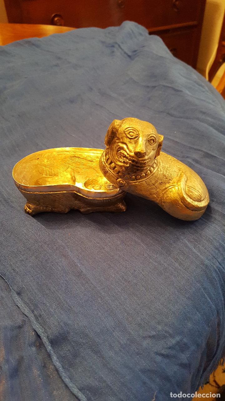 Antig&uuml;edades: Preciosa caja oriental en plata - Foto 2