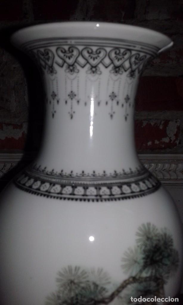 Antig&uuml;edades: JARRON CHINO DE PORCELANA - Foto 3