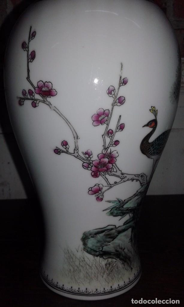 Antig&uuml;edades: JARRON CHINO DE PORCELANA - Foto 4