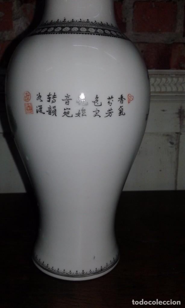 Antig&uuml;edades: JARRON CHINO DE PORCELANA - Foto 5