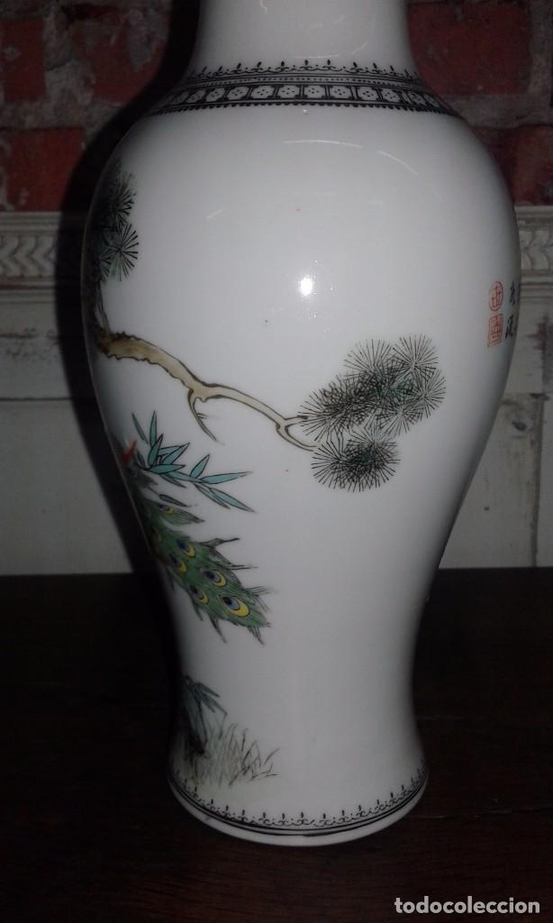 Antig&uuml;edades: JARRON CHINO DE PORCELANA - Foto 6