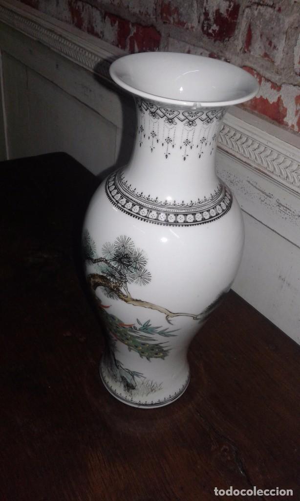 Antig&uuml;edades: JARRON CHINO DE PORCELANA - Foto 10