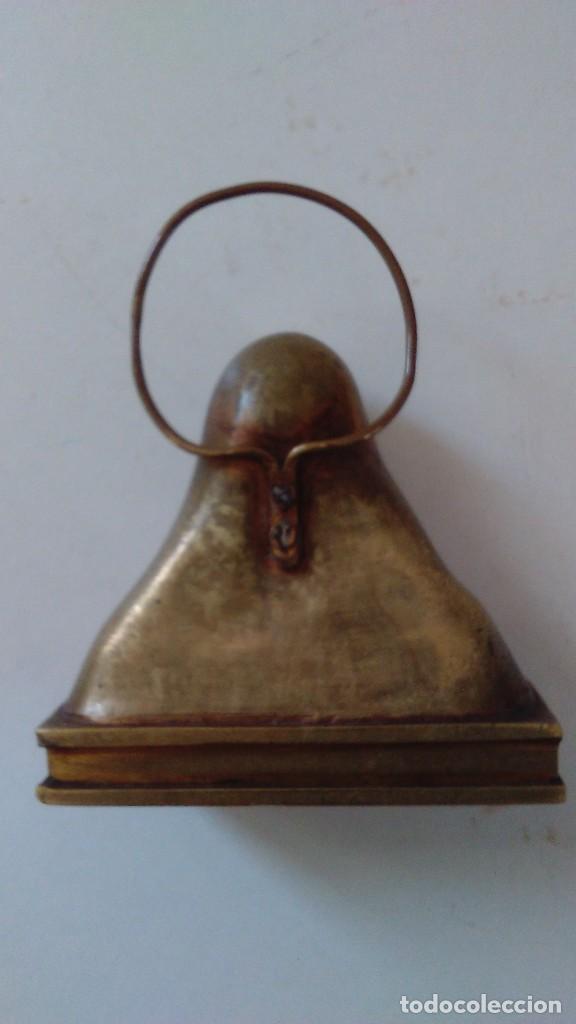 Antig&uuml;edades: Busto de la Virgen Mar&iacute;a en bronce - Foto 4