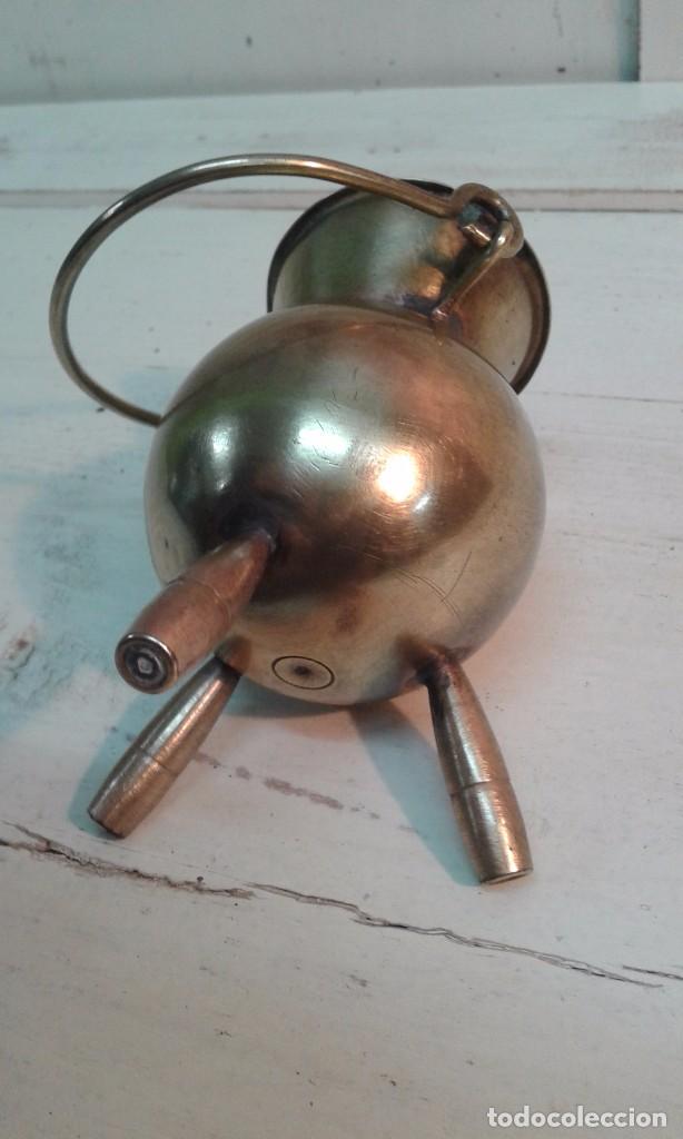 Antig&uuml;edades: PEQUE&Ntilde;A OLLA DE BRONCE - Foto 3