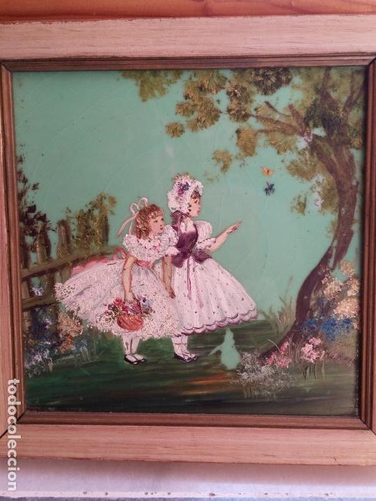 Antig&uuml;edades: Antiguo azulejo pintado a mano - Foto 5