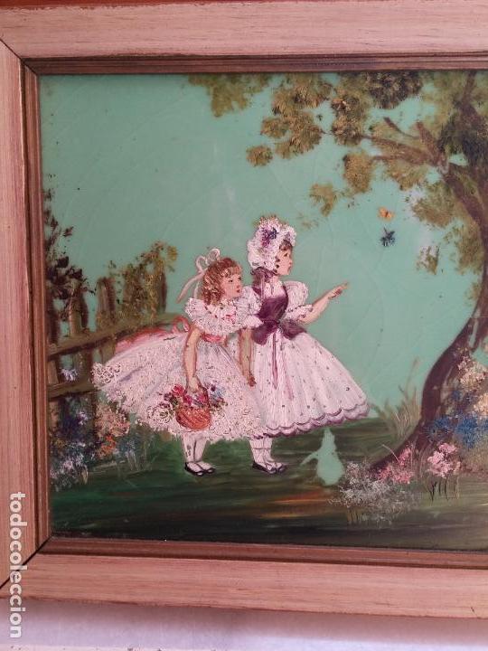 Antig&uuml;edades: Antiguo azulejo pintado a mano - Foto 6