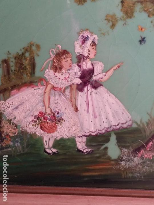 Antig&uuml;edades: Antiguo azulejo pintado a mano - Foto 7
