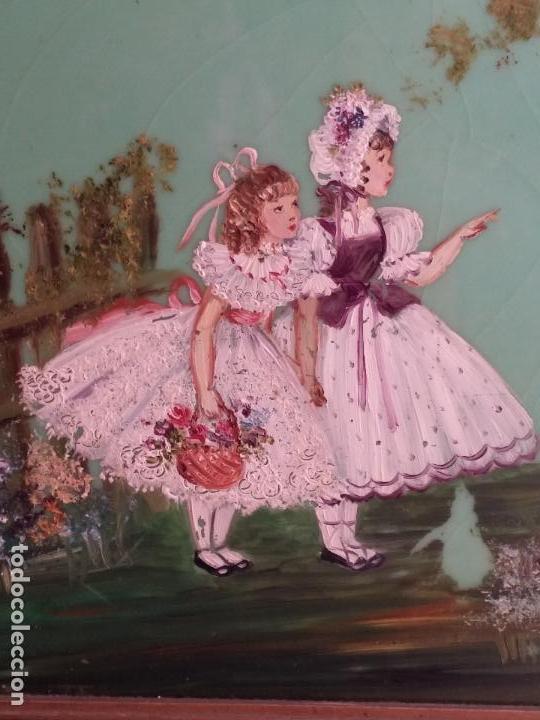 Antig&uuml;edades: Antiguo azulejo pintado a mano - Foto 8